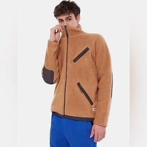 The North Face Men's Brown Fleece Jacket